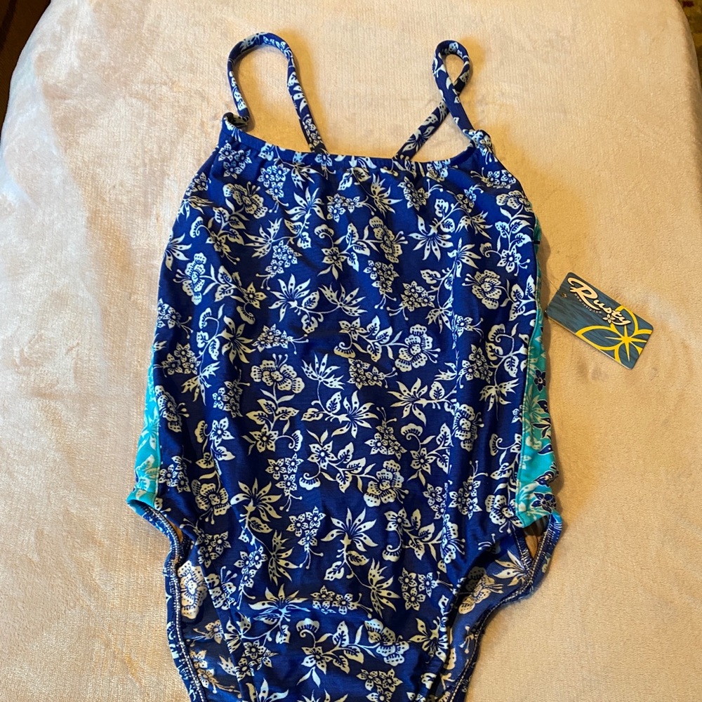 NWT Vintage 90s Rusty One Piece Swim Suit Sz L